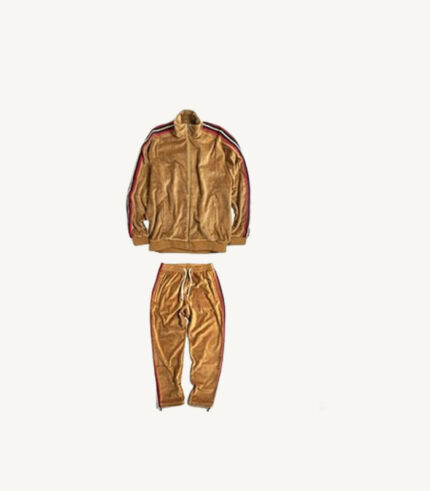 Wood Hip Hop Velour Tracksuit